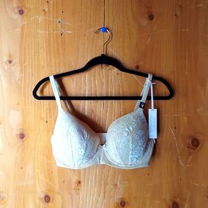 Body By Victoria Lace Nude Bra